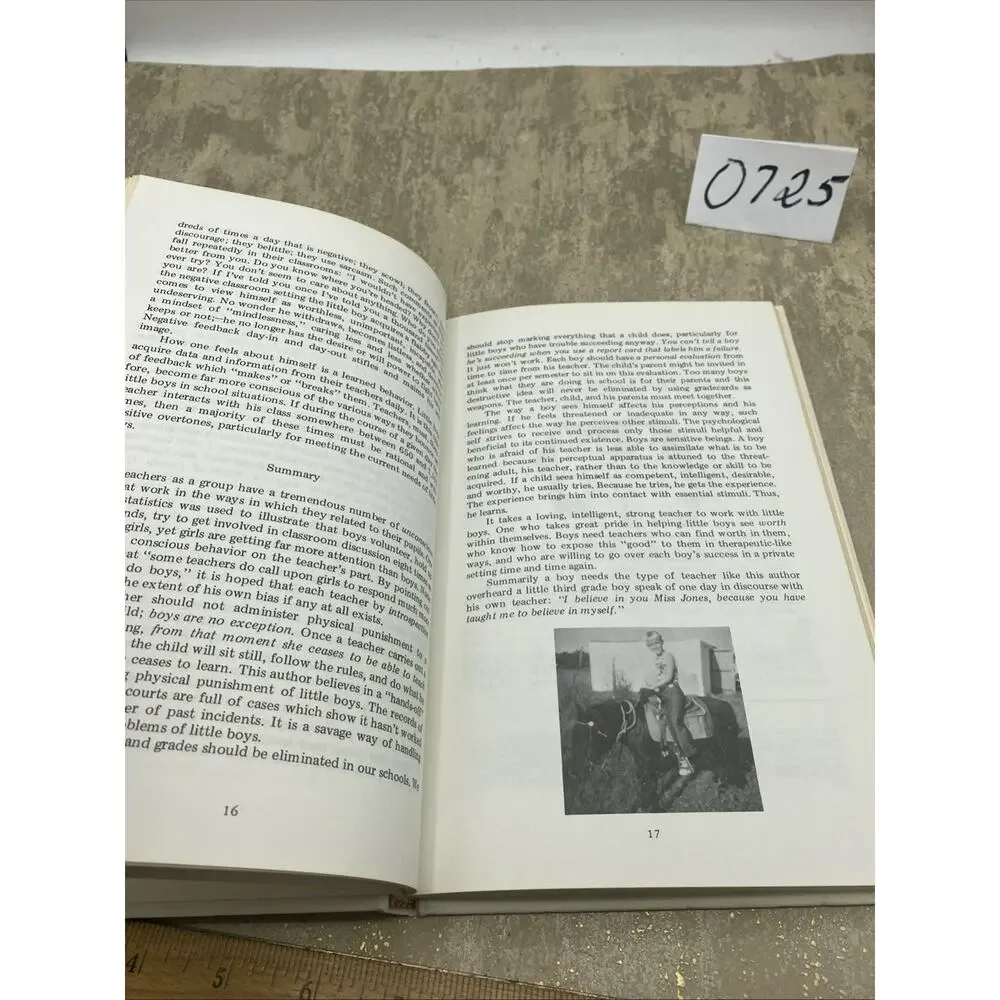 “The Role If The School In Driving Little Boys Sane” Book By RC Bradley-1976
